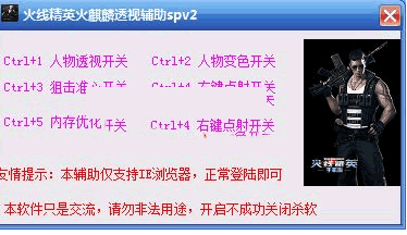 火麒麟火线精英辅助修改器