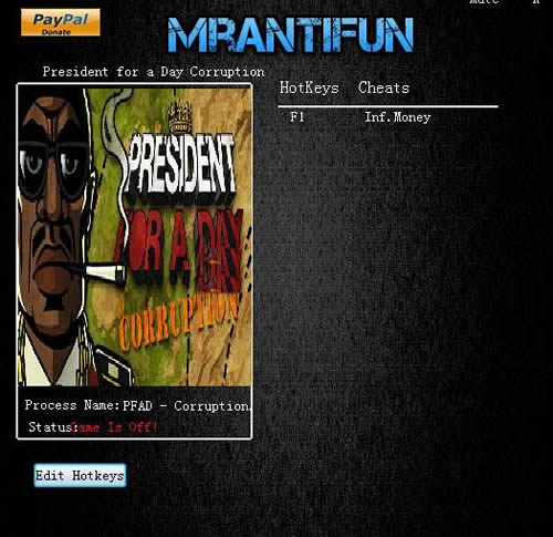 一日总统腐败无限金钱修改器