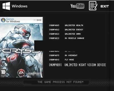 孤岛危机无限生命能量修改器