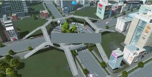 城市天际线减轻交通压力MOD