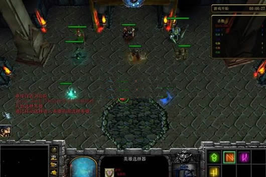 传奇英雄路1.20附隐藏英雄密码兽争霸防守地图