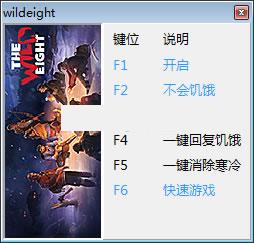 荒野八人组不会寒冷饥饿修改器