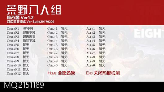 荒野八人组多功能修改器