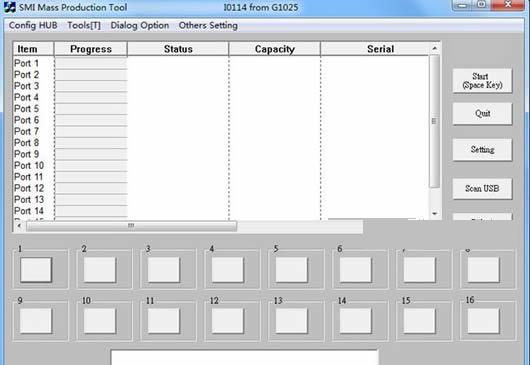 慧荣读卡器量产工具