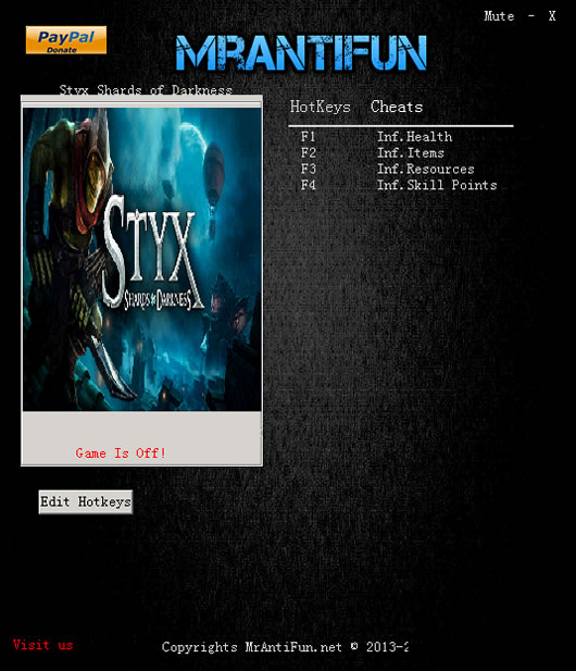 冥河黑暗碎片修改器