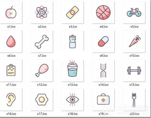 生活素材电脑图标