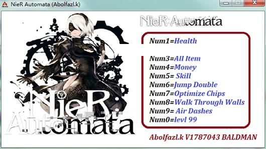 尼尔机械纪元全道具修改器Abolfazl版