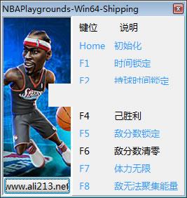 NBA游乐场时间锁定修改器