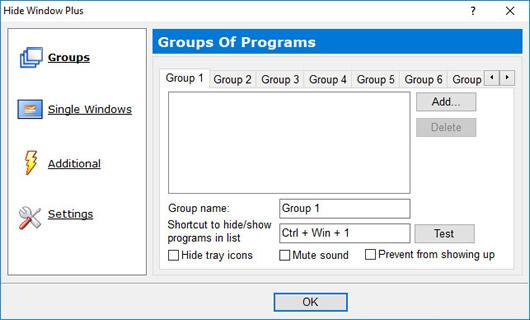 窗口一键隐藏工具Hide Window Plus