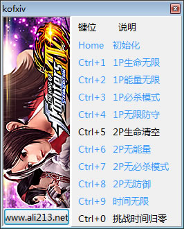 拳皇14必杀修改器