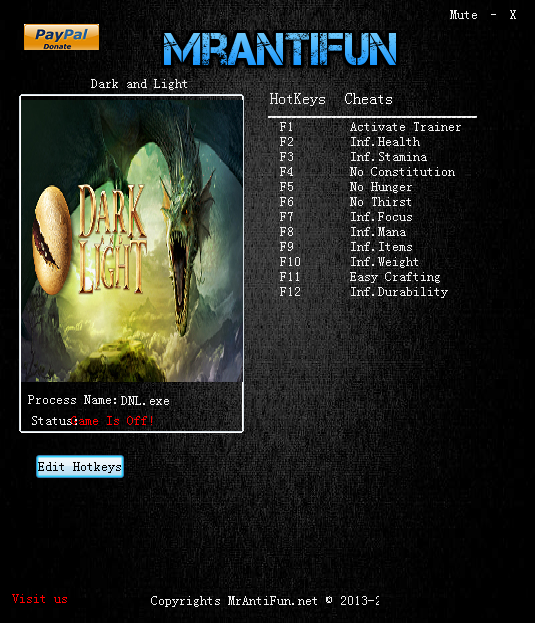 黑暗与光明十一项修改器