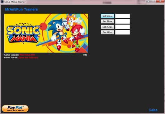 索尼克狂欢分数修改器