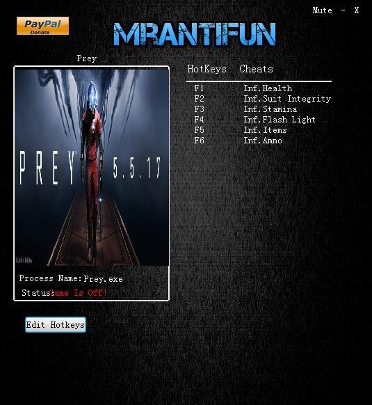 掠食3DM无敌模式修改器