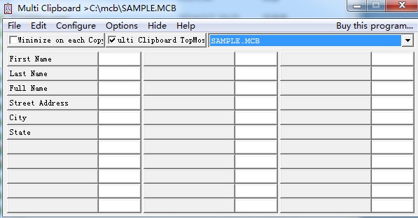 Multi Clipboard Recorder