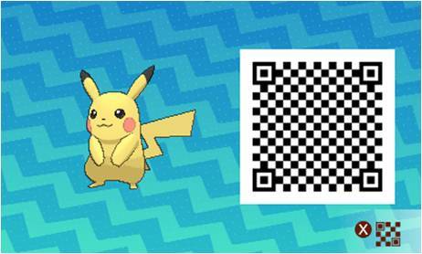 精灵宝可梦太阳月亮精灵qr码